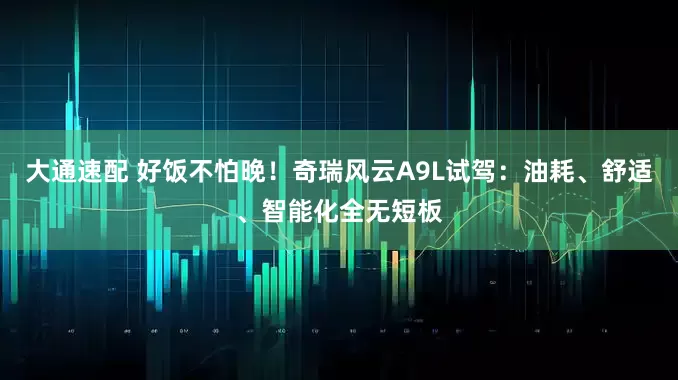 大通速配 好饭不怕晚！奇瑞风云A9L试驾：油耗、舒适、智能化全无短板